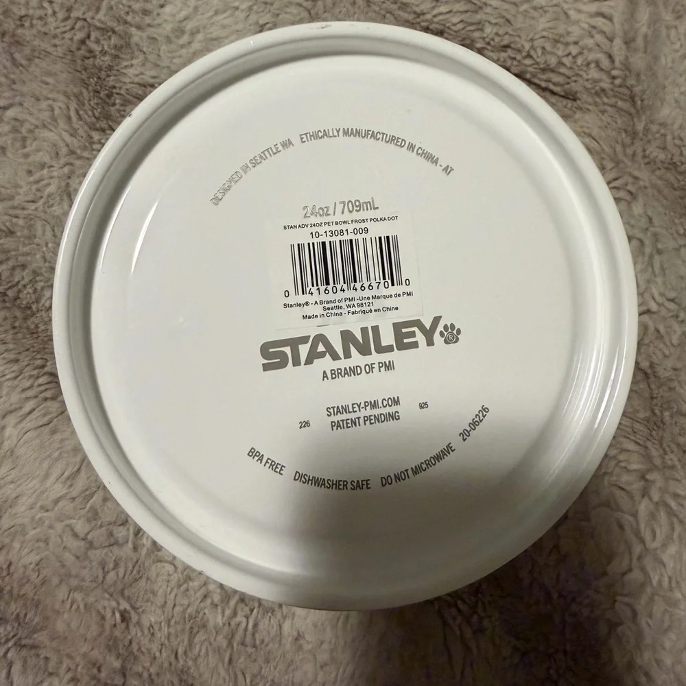 Stanley Target exclusive holiday pet bowl. 24oz